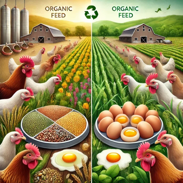 How Chicken Feed Affects Organic Egg Quality